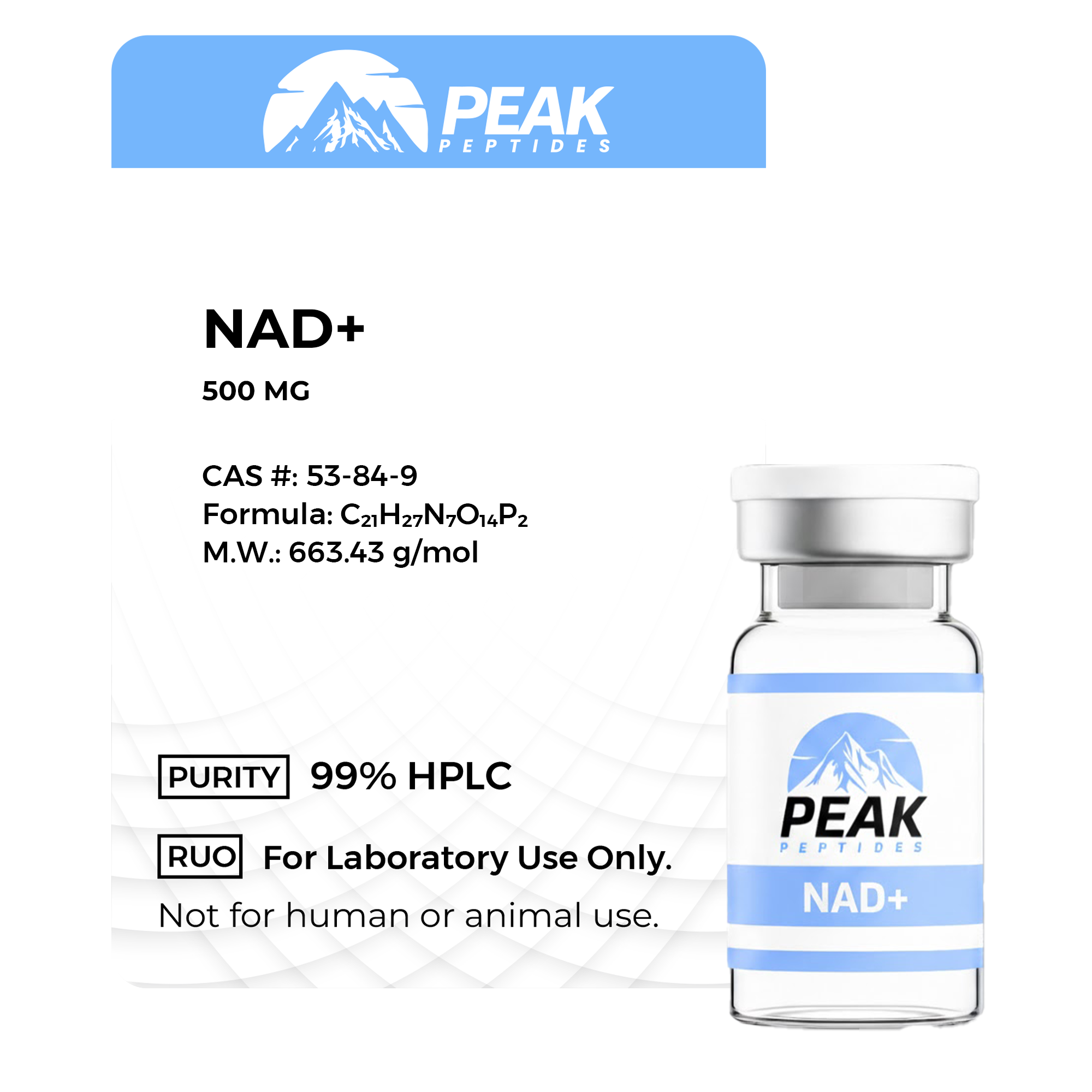 NAD+ (500 MG)