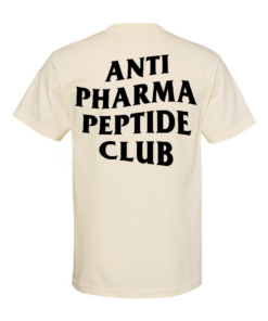 Peptide Club Tee (Cream)